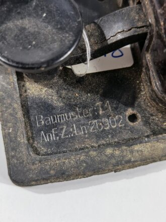 Luftwaffe Morsetaste Ln 26902, ungereinigtes Stück, Funktion nicht geprüft