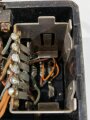 British  WWII Military Field Telephone Set F MK II , not tested