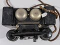 British  WWII Military Field Telephone Set F MK II , not tested