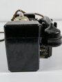 British  WWII Military Field Telephone Set F MK II , not tested