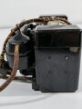 British  WWII Military Field Telephone Set F MK II , not tested