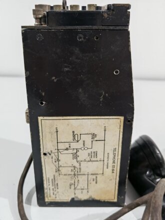 U.S. WWII Field telephone EE-8-A, Function not checked