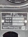 Luftwaffe, Empfänger E 10 L, Ln 26593. Originallack, Funktion nicht geprüft
