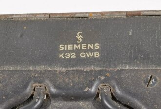 Gehäuse zum Luftwaffe Truppenempfänger Siemens K32. Originallack ?