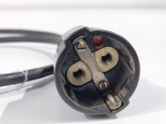 Kabel Stromversorgung Netzanschlussgerät NA6, der Stecker Nachkrieg