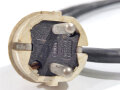 Kabel Stromversorgung Netzanschlussgerät NA6, der Stecker Nachkrieg