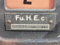 Funk Horch Empfänger Cäsar "Fu.H.E.c" ohne Gehäuse, Frontplatte Originallack, innen neuzeitlich überholt. Datiert 1944