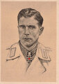 Ansichtskarte "Ritterkreuzträger des Heeres: Hugo Primozic"