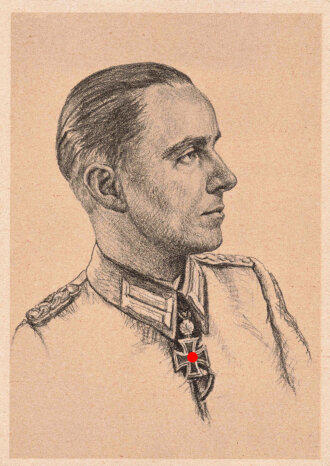 Ansichtskarte "Ritterkreuzträger des Heeres: Günter Goebel"