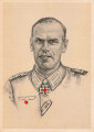 Ansichtskarte "Ritterkreuzträger des Heeres: Ernst Nobis"