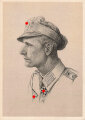 Ansichtskarte "Ritterkreuzträger des Heeres: Hans Becker"