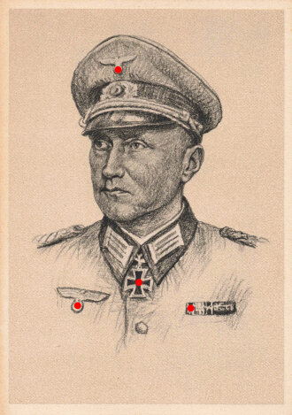 Ansichtskarte "Ritterkreuzträger des Heeres: Walter Herold"