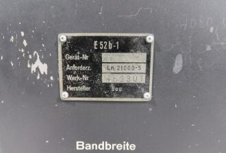 Luft-Boden Einheitsempfänger E52 b-1 "Köln" .Ln 21000-5 , Originallack, Netzteil fehlt, Funktion nicht geprüft