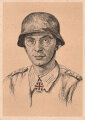 Ansichtskarte "Ritterkreuzträger des Heeres: Wilhelm Bladt"