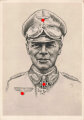 Ansichtskarte "Ritterkreuzträger des Heeres: Erwin Rommel"