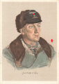 Ansichtskarte W.Willrich: "Ritterkreuzträger Hauptmann Hans Detleff von Gossel"