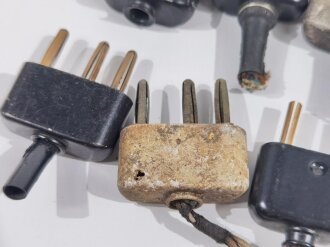 Konvolut Stecker, meiner Meinung nach alle Tschechisch, aber den Deutschen sehr ähnlich