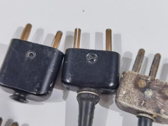 Konvolut Stecker, meiner Meinung nach alle Tschechisch, aber den Deutschen sehr ähnlich