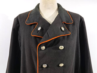 Reichspost , Uniformjacke schwarz mit orangen Vorstößen, wohl um die Jahrhundertwende