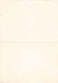 Urkunde über Ruhestand eines Beamten im Postwesen, ausgestellt " Frankfurt 14. Mai 1937 " Unterschrieben vom Präsident der Reichspostdirektion, mittig gefaltet