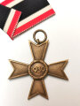 Kriegsverdienstkreuz 2. Klasse ohne Schwerter mit Hersteller 99 im Bandring für " Schwertner & Cie., Granz-Eggenberg "