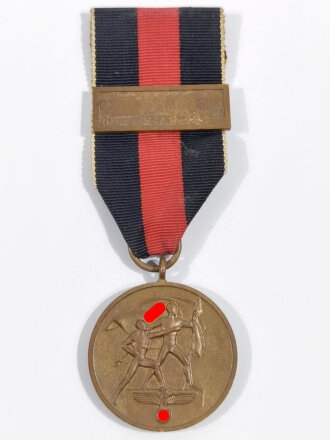 Anschlussmedaille Sudetenland ( 1. Oktober 1938 ) mit...