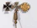 Miniatur 12mm, Eisernes Kreuz 1914, Kriegsverdienstkreuz Braunschweig, Ehrenkreuz für Frontfämpfer