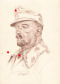 Ansichtskarte W.Willrich: "Ritterkreuzträger Generalmajor Julius Ringel"