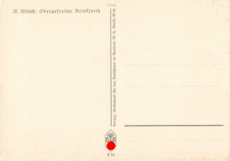 Ansichtskarte W.Willrich: "Ritterkreuzträger Obergefreiter Brinkforth"