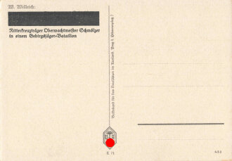 Ansichtskarte W.Willrich: "Ritterkreuzträger...
