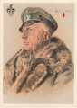 Ansichtskarte W.Willrich: "Ritterkreuzträger Major d.R. Hans von Rochow"