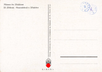 Ansichtskarte: Männer der Westfront W.Willrich:...