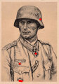 Ansichtskarte Ritterkreuzträger des Heere: "Karl Langesee"