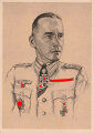 Ansichtskarte Ritterkreuzträger des Heere: "Georg Postel"