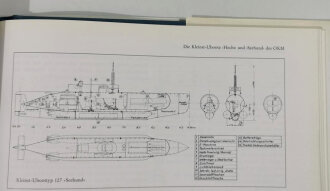 "Die Geschichte des deutschen U-Bootbaus Band 2 Entwicklung Bau und Eigenschaften der dt. U-Boote von 1943 bis heute"  über DIN A4, 550 Seiten, gebraucht
