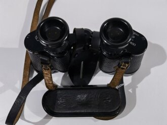 Dienstglas 6x30 Wehrmacht, Hersteller Carl Zeiss Jena. Sehr guter Zustand