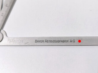 Kartenwinkelmesser aus Leichtmetall füre die...