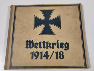 "Weltkrieg 1914/18 " Erdal Sammelbilderalbum,...