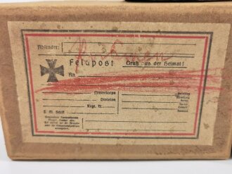 1.Weltkrieg, 3 Feldpostpakete, ungereinigt