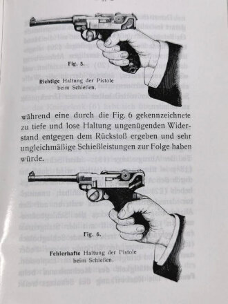 REPRODUKTION "Die Selbstlade Pistole Parabellum" ihre Einrichtung, Behandlung und Verwendung, Etwa 50 Seiten, DWM Berlin, NACHDRUCK, A6