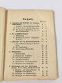 H.Dv.100 Entwurf Krankenträgerordnung (Kt.-D.) vom 20.12.1934, Nachdruck 1938, 120 Seiten, A6