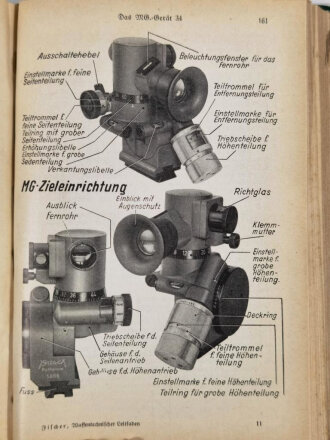 "Waffentechnischer Leitfaden für die Ordnungspolizei", Berlin, 1941, 488 Seiten, Bindung hinten lose, stark gebraucht, nicht auf Vollständigkeit geprüft