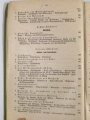 "Der Dienstunterricht im Heere, Ausgabe für den Schützen der M.G.K", Berlin, 1940, 384 Seiten, A5, das 1. Blatt mit Bildnis A.H. fehlt