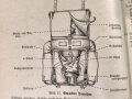 "Der Dienstunterricht im Heere, Ausgabe für den Nachrichtensoldaten", Berlin, Jahrgang 1940, 385 Seiten, A5, stark gebraucht, das 1. Blatt mit Bildnis A.H. fehlt