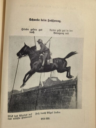 "Kavallerie-Fibel ", Berlin, Jahrgang 1940, 132 Seiten, unter A5