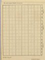 Hubertus Meldeblock, Nr. 235, 35 holzfreie Meldeformulare und 1 Blatt Kartenzeichen für Dienstgebrauch und Geländesport, gebraucht keine Eintragungen