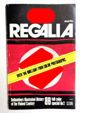"SS Regalia Over 100 Brilliant Four-Colour Photographs" 158 pages, used book