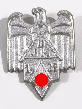 Blechabzeichen Hitlerjugend / DJH - Deutsche Jugendherbergen 1937