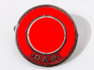 Mitgliedsabzeichen der NSDAP, frühes Stück, Nadelsystem defekt