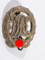 Miniatur Deutches Reichssportabzeichen DRL in Bronze an Anstecknadel 16mm